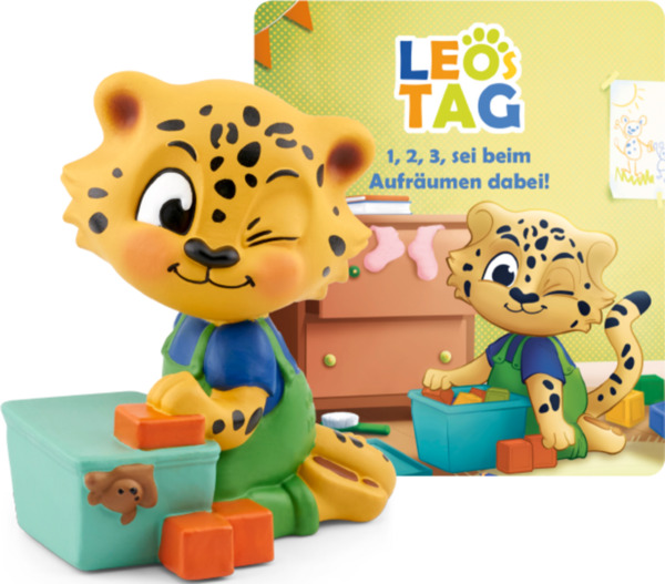 Bild 1 von tonies Hörfigur Leo´s Tag - 1, 2, 3, sei beim Aufräumen dabei!