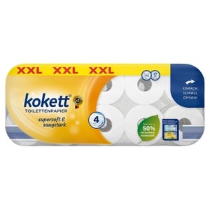 KOKETT Toilettenpapier XXL, 4-lagig