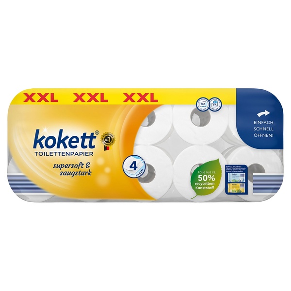 Bild 1 von KOKETT Toilettenpapier XXL, 4-lagig