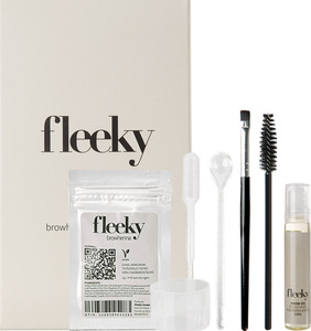 fleeky Browhenna Mini Kit-Dark Brown