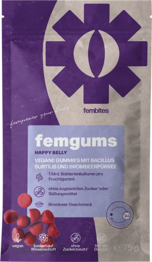 Bild 1 von fembites femgums Happy Belly, 75 g