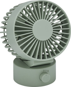 IDEENWELT USB-Tischventilator, grün