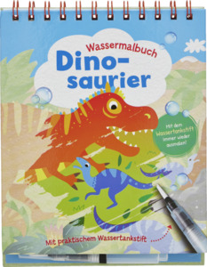 IDEENWELT Wassermalbuch Dinos