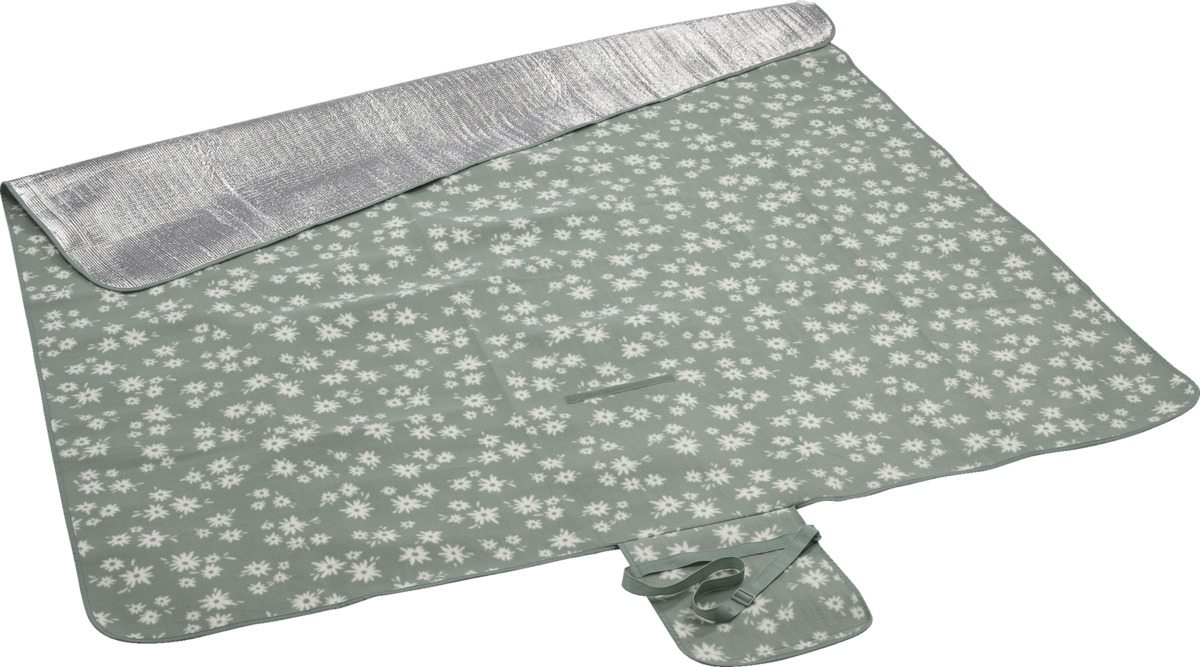 Bild 2 von IDEENWELT XXL-Picknickdecke Streublumen 200 x 200 cm
