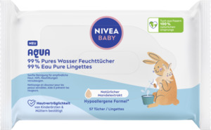 NIVEA BABY Aqua Feuchttücher