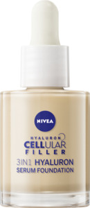 NIVEA Cellular Filler 3in1 Hyaluron Serum Foundation 02 Mittel