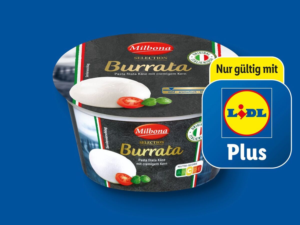 Bild 1 von Milbona Burrata, 
         125 g