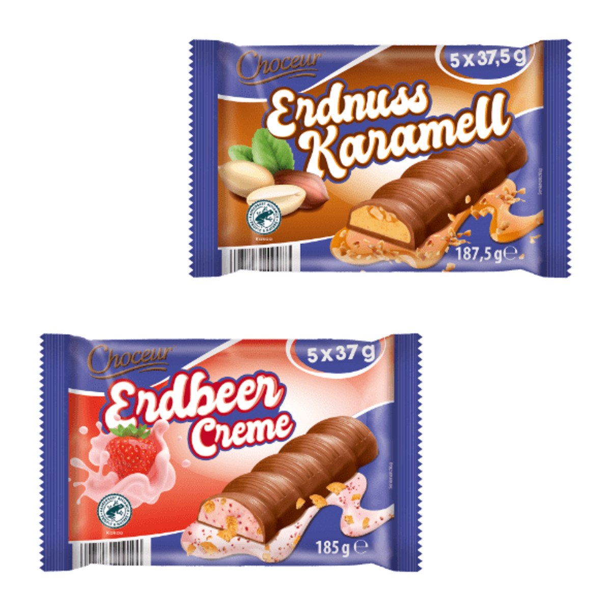 Bild 1 von CHOCEUR Gefüllte Riegel