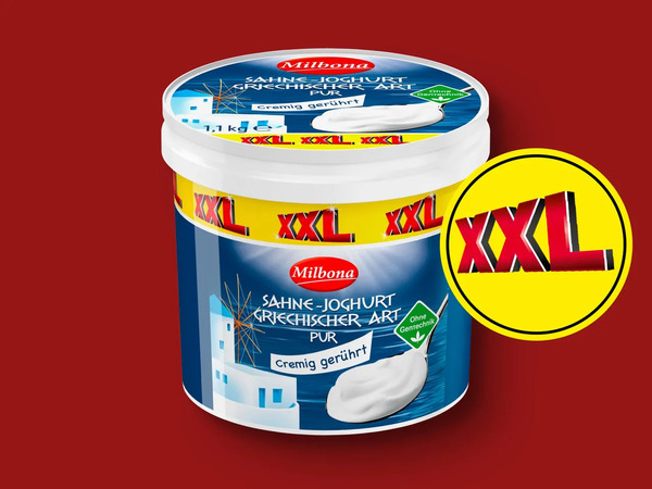 Bild 1 von Milbona Joghurt Griechischer Art XXL, 
         1,1 kg