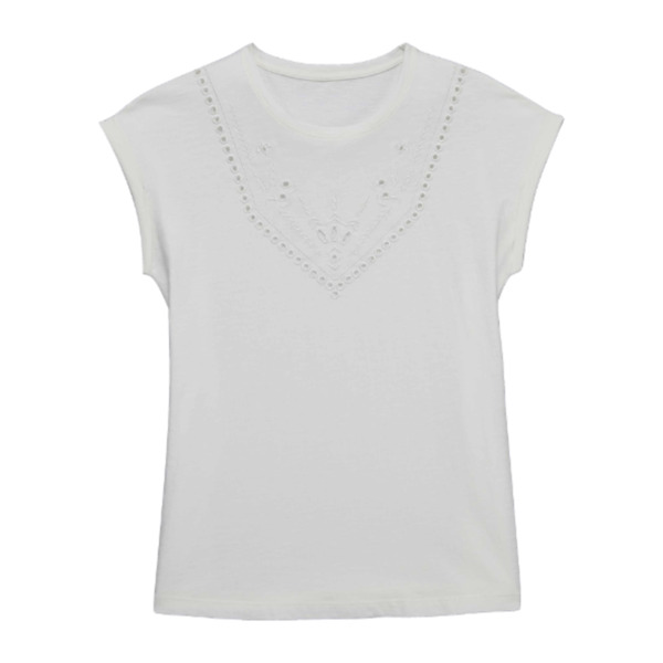 Bild 2 von UP2FASHION Slub-Shirt mit Spitze
