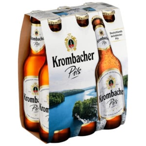 Krombacher Pils 6x0,33l in der Flasche