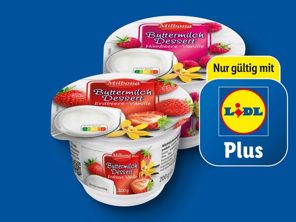 Bild 1 von Milbona Buttermilchdessert, 
         200 g