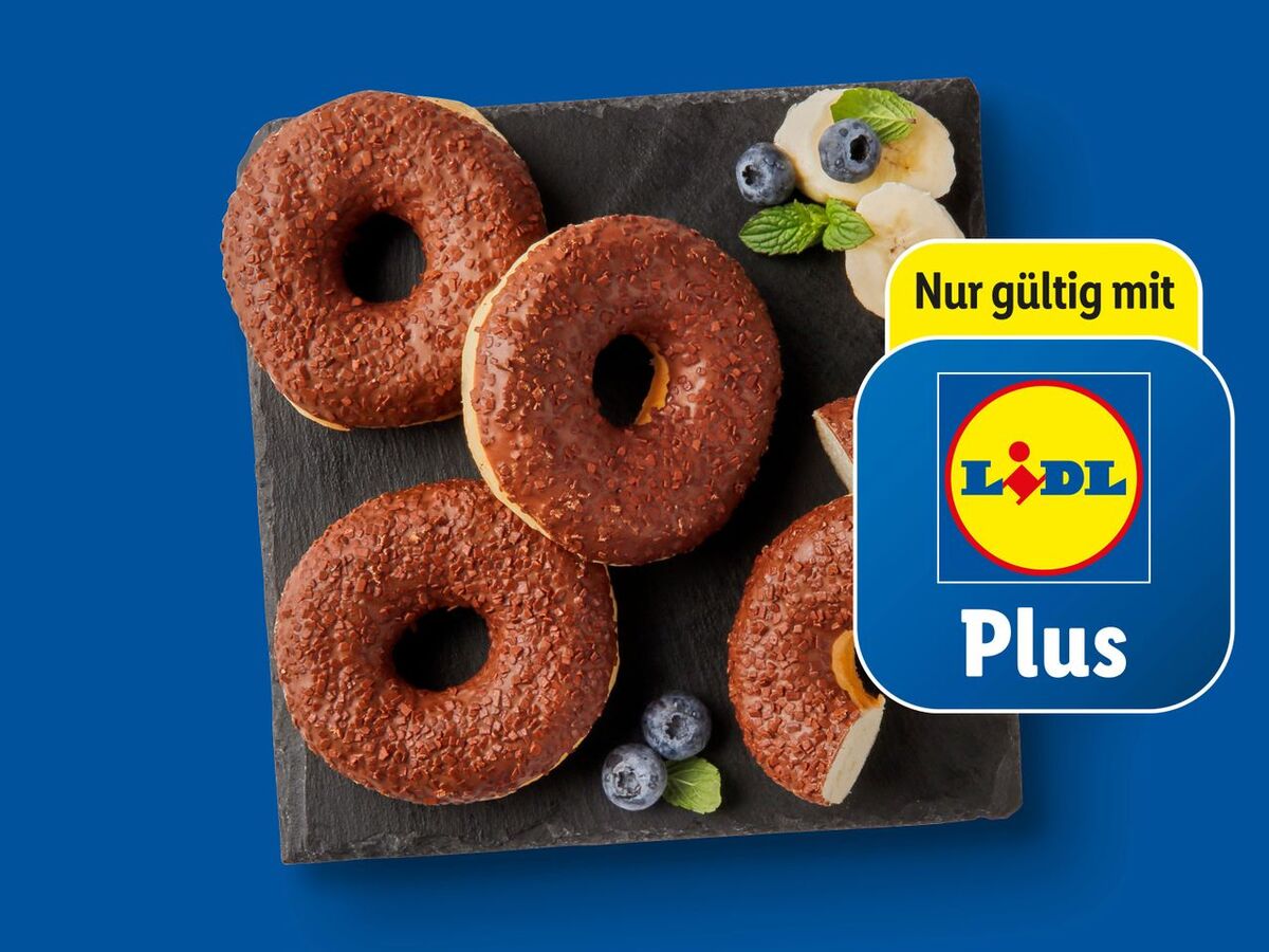 Bild 1 von Schoko-Donut mit Streusel, 
         Stück