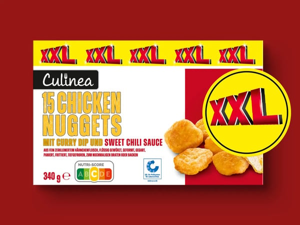 Bild 1 von Culinea Chicken Nuggets XXL, 
         340 g