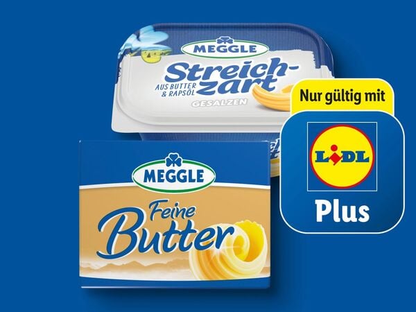 Bild 1 von Meggle Feine Butter/Streichzart, 
         250 g