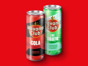 Havana Club, 
         330 ml zzgl. -.25 Pfand