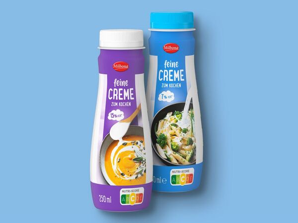 Bild 1 von Milbona Feine Creme zum Kochen, 
         250 ml