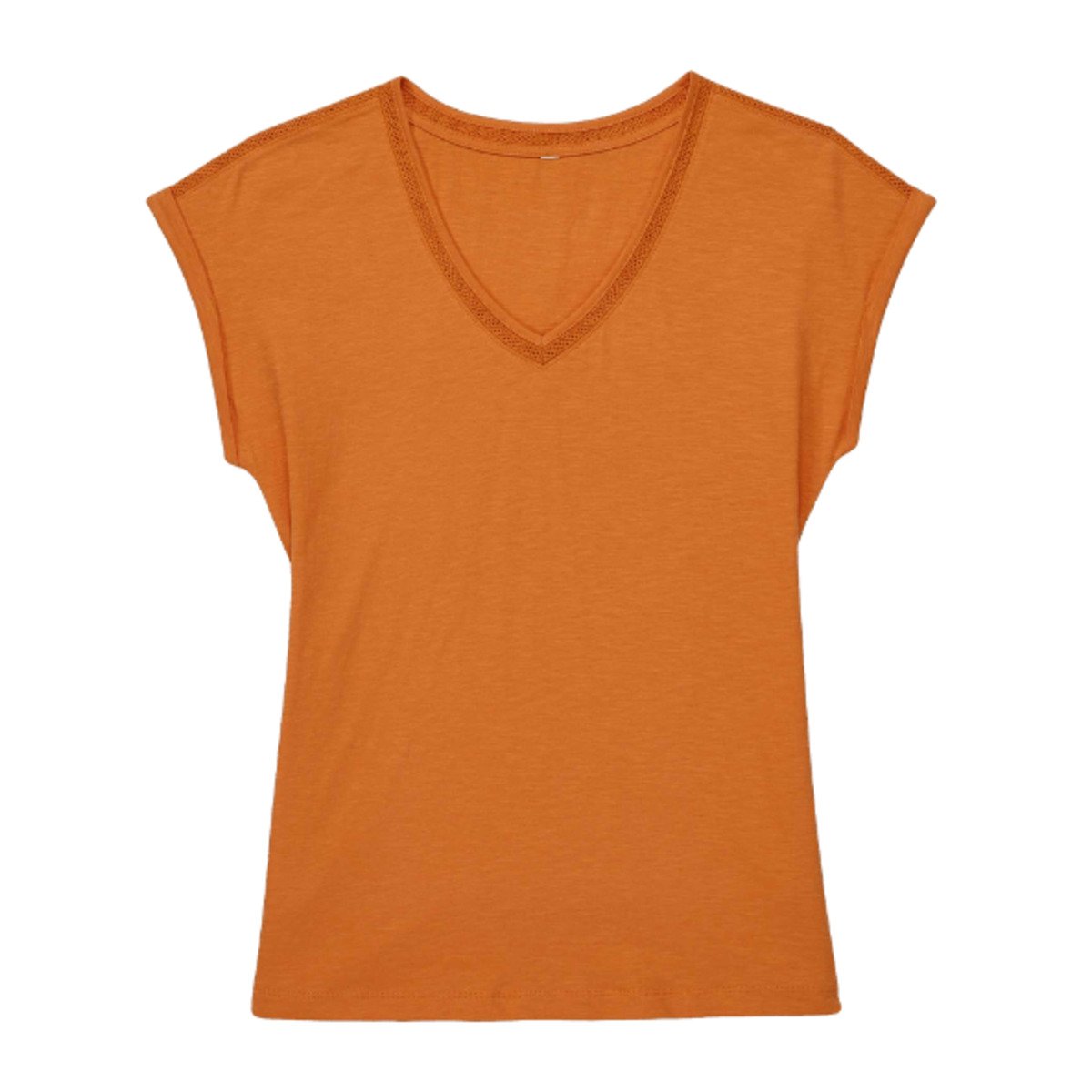 Bild 4 von UP2FASHION Slub-Shirt mit Spitze