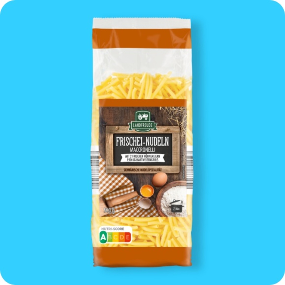 Bild 1 von LANDFREUDE Frischei-Nudeln, Maccronelli oder Zöpfli