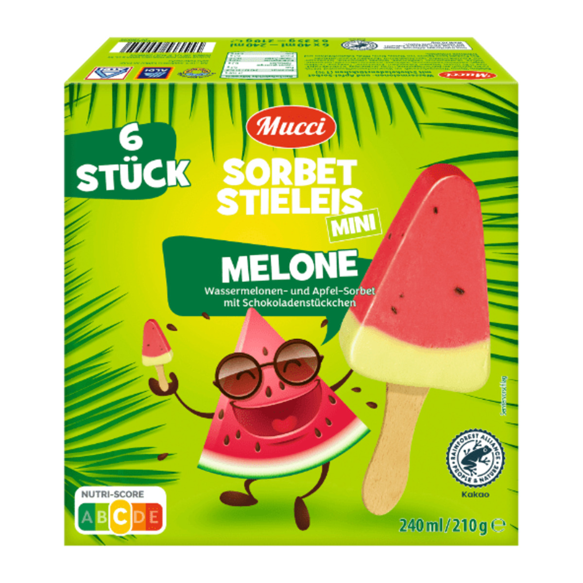 Bild 1 von MUCCI Sorbet-Stieleis 40ml