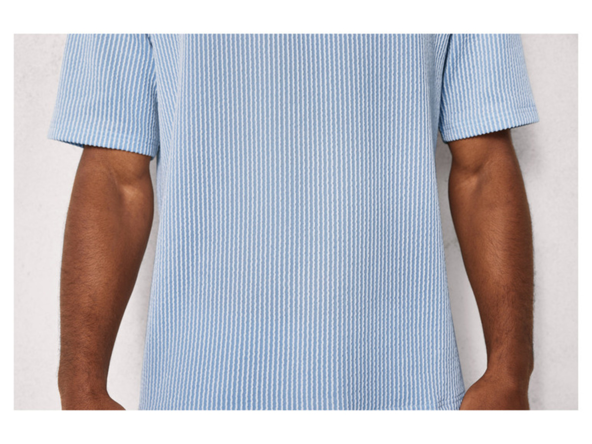 Bild 3 von LIVERGY® Herren T-Shirt mit Seersucker-Qualität