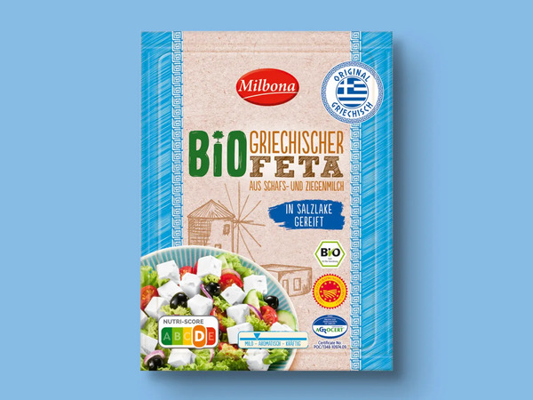 Bild 1 von Milbona Bio Griechischer Feta, 
         200 g