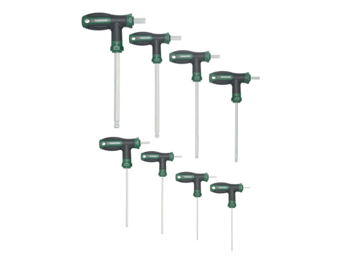 Bild 2 von PARKSIDE® T-Griff Stiftschlüsselsatz, 8-teilig