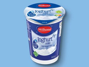 Milbona Joghurt, mild, 
         500 g