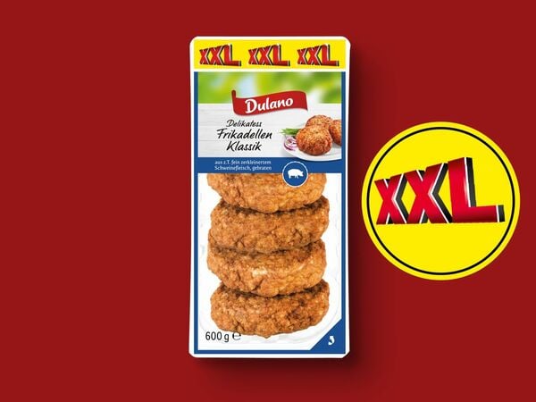 Bild 1 von Dulano Delikatess Frikadellen XXL, 
         600 g