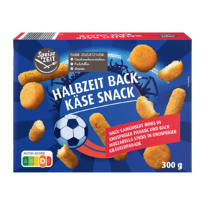 SPEISEZEIT Halbzeit-Backkäse-Snack 300g