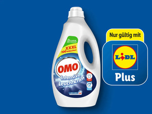 Omo Vollwaschmittel Flüssig XXXL 100 Wäschen, 
         5 l