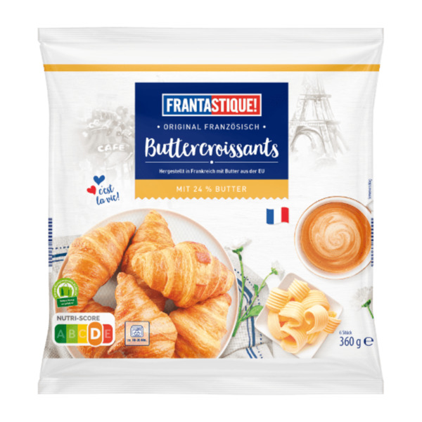 Bild 1 von FRANTASTIQUE! Buttercroissants 360g