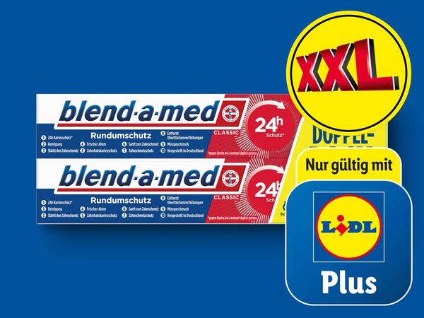 Bild 1 von Blend-a-med Doppelpack XXL, 
         2x 75 ml