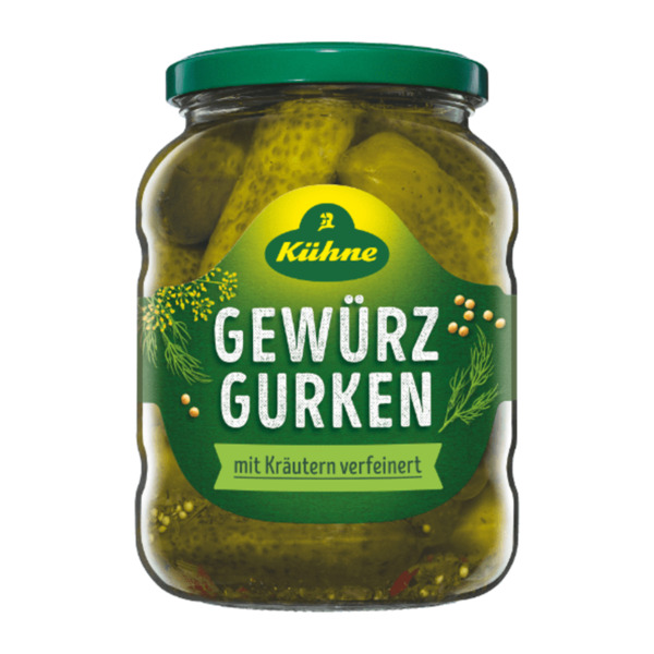 Bild 1 von KÜHNE Gewürzgurken 720ml