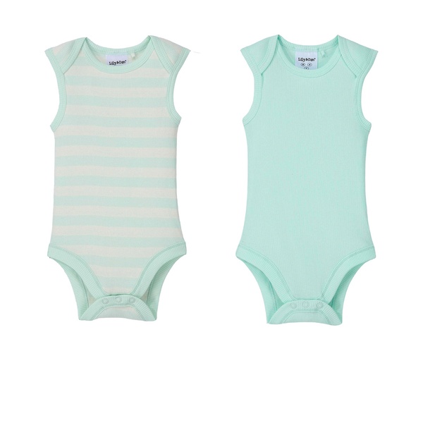 Bild 3 von LILY & DAN Baby-Sommer-Bodys, 2er-Set