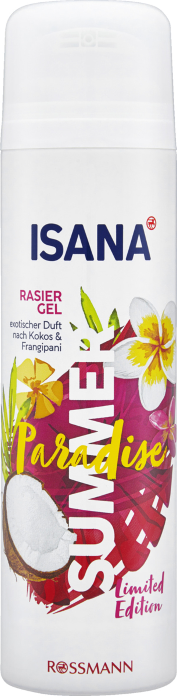 Bild 1 von ISANA Rasiergel Summer Paradise, 200 ml