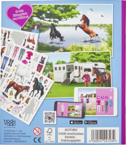 IDEENWELT Stickerbuch Pferde Abenteuer