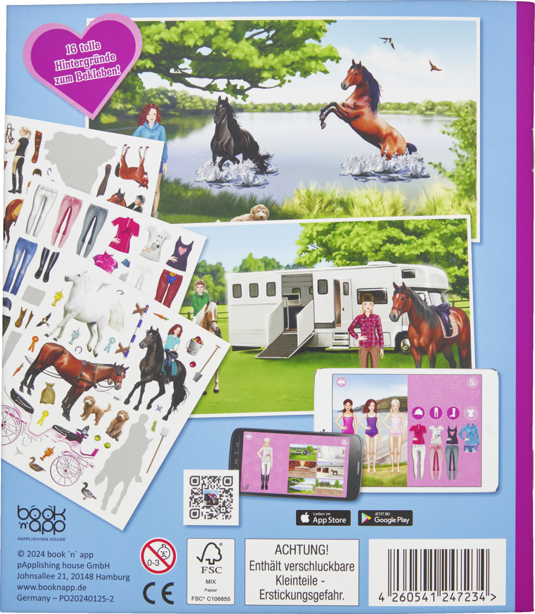 Bild 1 von IDEENWELT Stickerbuch Pferde Abenteuer