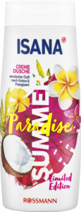 ISANA Cremedusche Summer Paradise, 300 ml