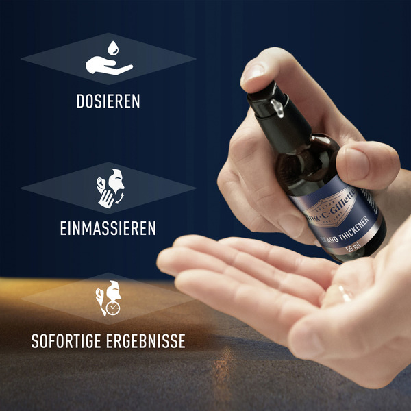 Bild 2 von King C. Gillette Bartvolumen Serum, 50 ml