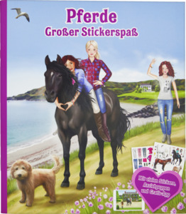 IDEENWELT Stickerbuch Pferde Abenteuer