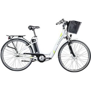 Zündapp E-Bike City Z517 Damen 28 Zoll RH 48cm 7-Gang 374 Wh weiß grün