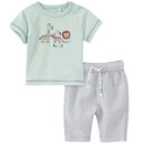 Bild 1 von Baby T-Shirt und Hose im Set MINTGRÜN / GRAU