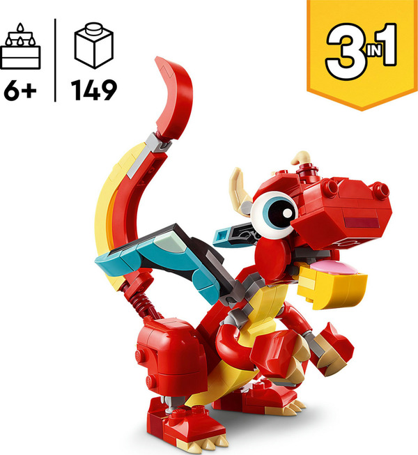 Bild 4 von LEGO CREATOR 31145 Roter Drache