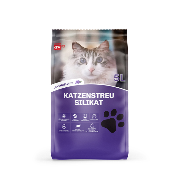 Bild 1 von Katzenstreu Silikat Lavendelduft 5 Liter