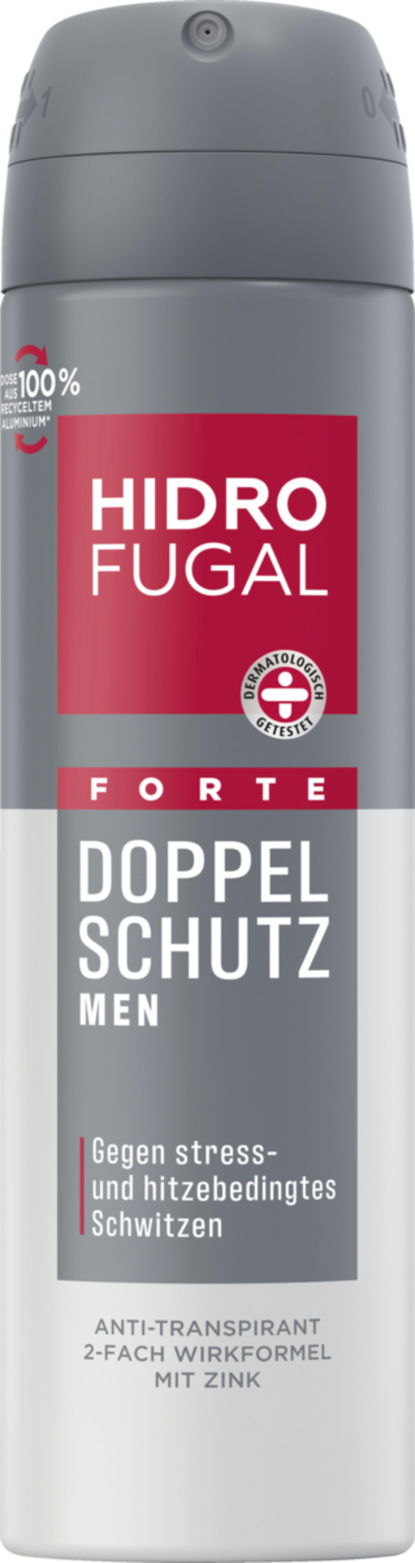 Bild 1 von Hidrofugal Forte Doppelschutz Men Anti-Transpirant Spray, 150 ml