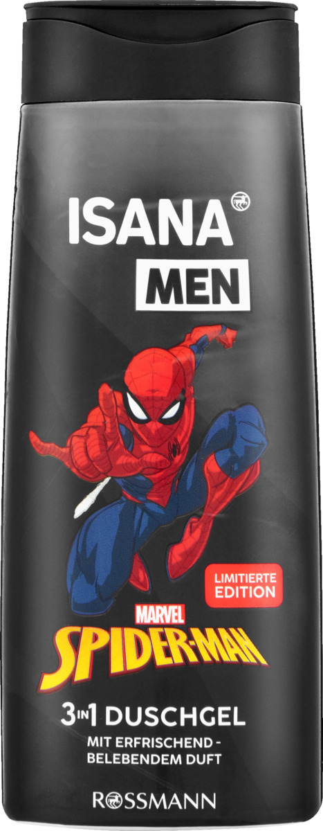 Bild 1 von ISANA MEN 3in1 Duschgel Spider-Man, 300 ml