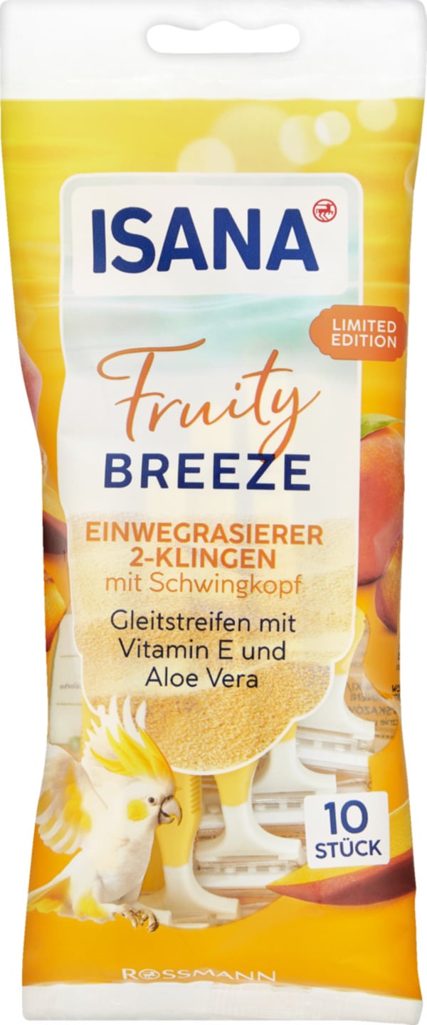 Bild 1 von ISANA Einwegrasierer Fruity Breeze