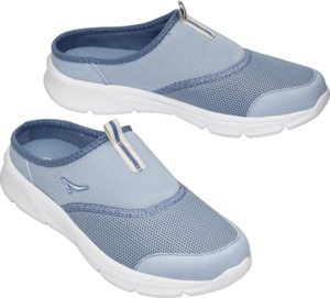 IDEENWELT Damen Sabot Sneaker, blau, Gr. 40