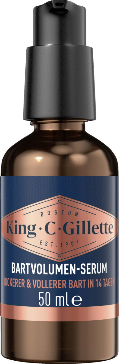 Bild 3 von King C. Gillette Bartvolumen Serum, 50 ml